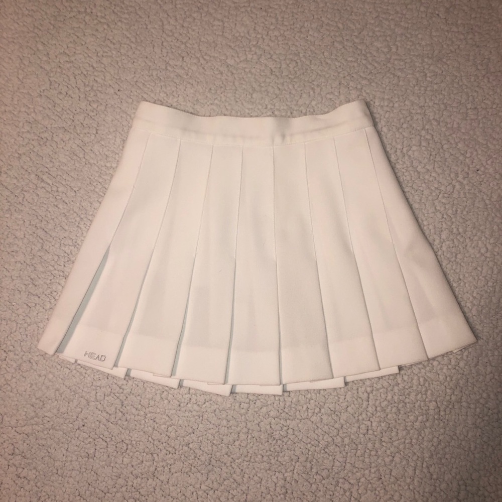 HEAD White Tennis Skirt